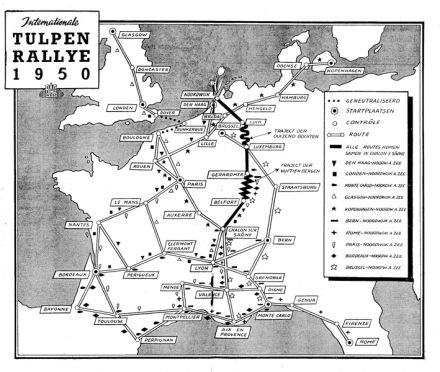 Rajd Tulipanów - 1950r